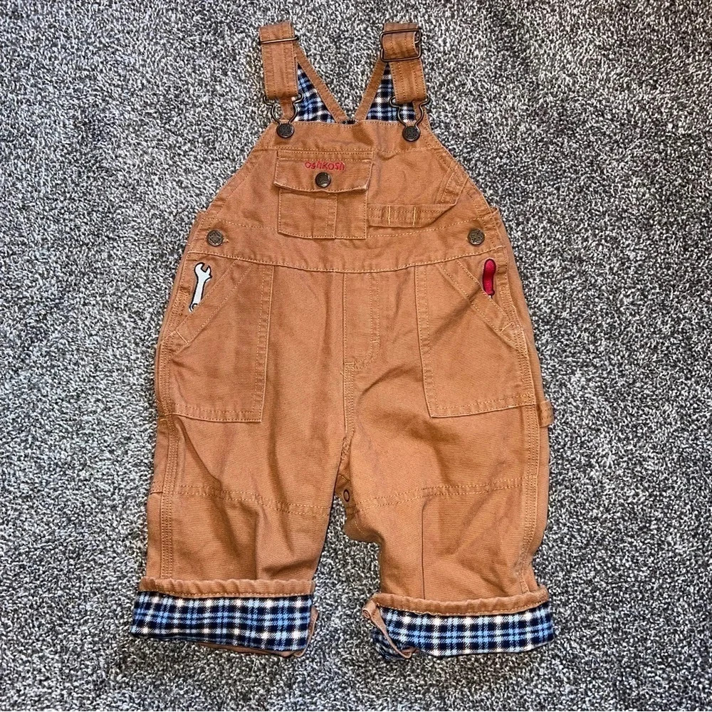 Oshkosh B'gosh Overalls 6/9 Months